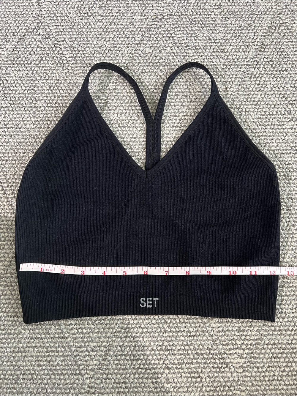 SET Active Black Bra Top